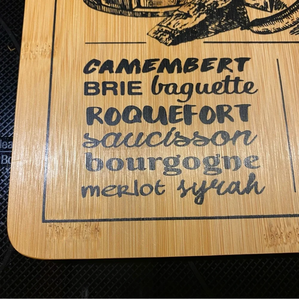 Bamboo L'APERO Kitchen Cutting Board - Picture 5 of 10
